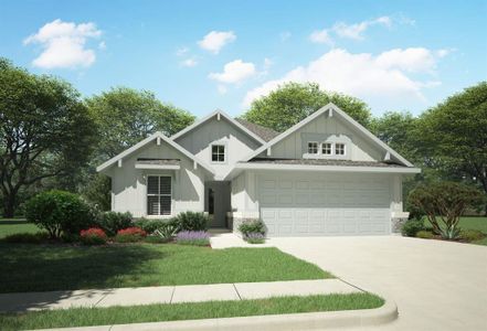New construction Single-Family house 106 Diablo Loop, Elgin, TX 78621 Diamond | Trinity Ranch- photo 0