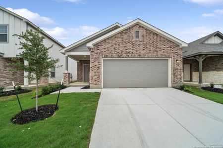 New construction Single-Family house 7679 Birch Hollow, San Antonio, TX 78252 Buchanan- photo