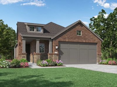 New construction Single-Family house 8208 Purple Aster Pass, Lago Vista, TX 78645 Carlton Plan- photo 0 0