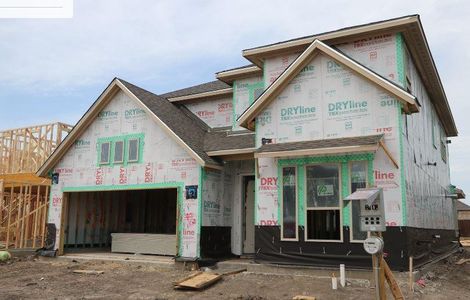 New construction Single-Family house 123 Trillium Street, Oak Point, TX 75068 Saffron- photo 1 1