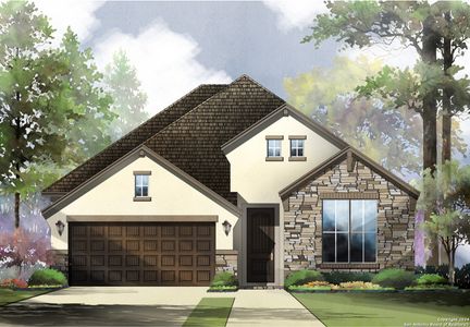 New construction Single-Family house 29371 Cheyenne Ridge, Boerne, TX 78015 Dearborn : 50-2268F.1- photo 0