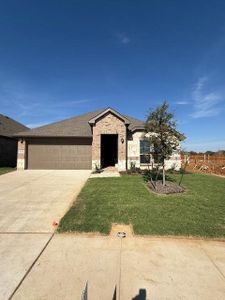 New construction Single-Family house 8169 Trudy Trail, Fort Worth, TX 76120 BERGAMOT- photo 0