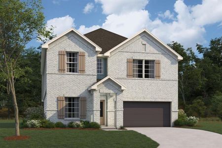 New construction Single-Family house 827 Wooded Heights Lane, Magnolia, TX 77354 Armstrong - photo 0