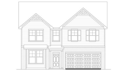 New construction Single-Family house Everest III, 1045 George Masters Place, Fayetteville, GA 30214 - photo