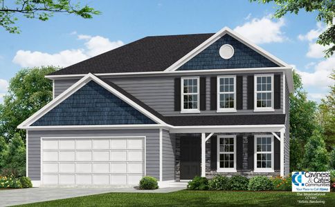 New construction Single-Family house Meadowbrook, 25 Martins Mill Court, Wendell, NC 27591 - photo