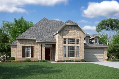 New construction Single-Family house Aiden, 11703 St. Augustine Drive, Mont Belvieu, TX 77535 - photo
