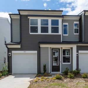 New construction Townhouse house 3147 Hutton Gardens Lane, Charlotte, NC 28269 - photo 0