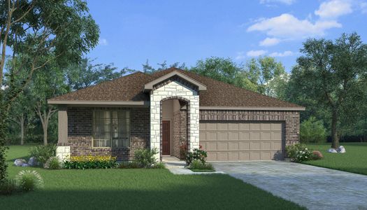New construction Single-Family house 1946 Terra Rose Drive, Katy, TX 77493 Basswood V- photo 2 2