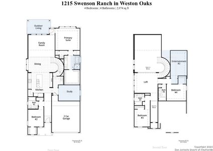 New construction Single-Family house 1215 Swenson, San Antonio, TX 78245 Panamera Plan- photo 1 1