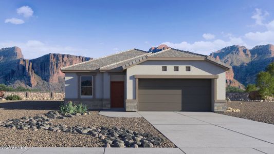 New construction Single-Family house 5432 E Azara Drive, San Tan Valley, AZ 85140 Dalton- photo 0