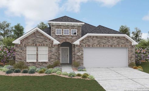 New construction Single-Family house 3570 Starbright Drive, New Braunfels, TX 78130 Paramount- photo 0