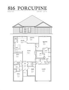 New construction Single-Family house 816 Porcupine, Springtown, TX 76082 - photo 0