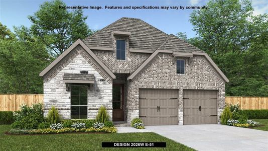 New construction Single-Family house 2026W, 104 Barton Oak Trail, Georgetown, TX 78628 - photo