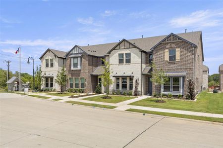 New construction Townhouse house 6310 Baritone Court, Sachse, TX 75048 Columbia Homeplan- photo