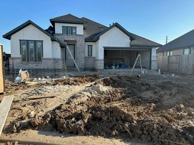 New construction Single-Family house 5838 Lavaca Lane, Manvel, TX 77578 Eden (2450-HV-45)- photo
