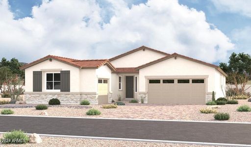 New construction Single-Family house 4808 W Stargazer Place, Laveen, AZ 85339 Pomona- photo 0 0