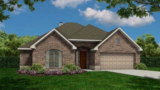 New construction Single-Family house Andover 60's, 10219 Alpine Lake Lane, Iowa Colony, TX 77583 - photo