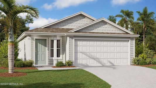 New construction Single-Family house 88 Hulett Woods Road, Palm Coast, FL 32137 - photo 0