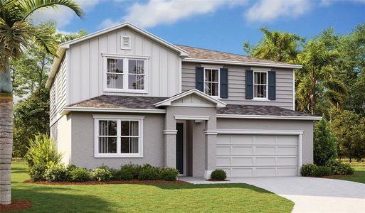 New construction Single-Family house 647 Heritage Square Drive, Haines City, FL 33844 Ammolite- photo 0 0