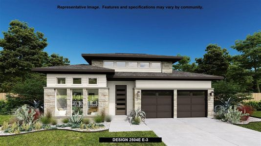New construction Single-Family house Design 2504E, Ford Trail, New Braunfels, TX 78130 - photo