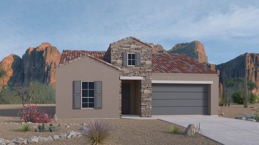 New construction Single-Family house Tapatio, 8303 W Banks Court, Florence, AZ 85132 - photo