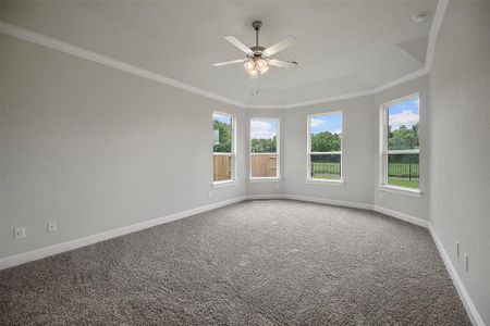New construction Single-Family house 12130 Champions Forest Drive, Mont Belvieu, TX 77535 The Wetherby- photo 7 7