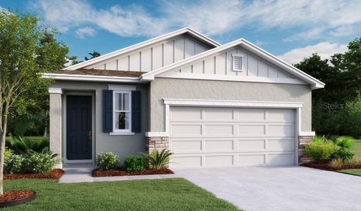 New construction Single-Family house 924 Blue Creek Drive, Haines City, FL 33844 Fraser- photo 0