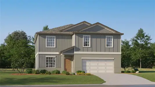 New construction Single-Family house 34756 Kircher Drive, Zephyrhills, FL 33541 Richmond- photo 0