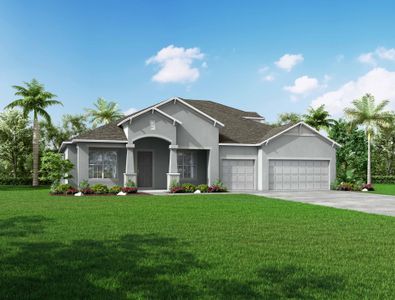 New construction Single-Family house The Sienna, 10238 Hexam Road, Brooksville, FL 34613 - photo