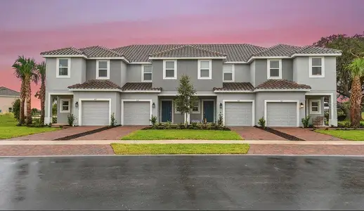 New construction Townhouse house 3683 Circle Hook Street, Kissimmee, FL 34746 - photo 0