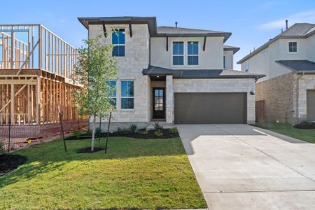 New construction Single-Family house 203 Lariat Loop, Liberty Hill, TX 78642 Linden- photo 27 27