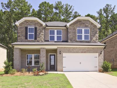 New construction Single-Family house 7751 Plymouth Drive, Fairburn, GA 30213 Brentwood- photo 0 0