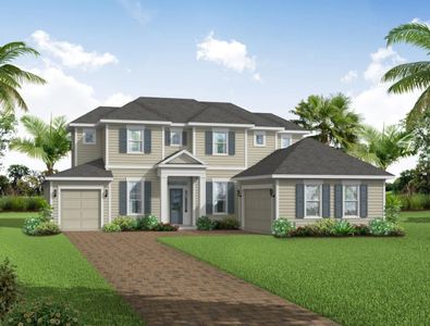 New construction Single-Family house 37 Courtney Oaks Drive, Saint Augustine, FL 32092 - photo 1 1