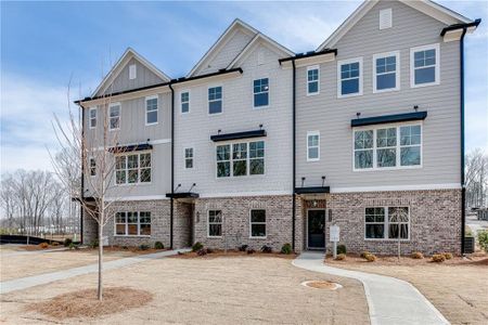 New construction Townhouse house 1284 Ainsworth Alley, Unit Lot 55, Sugar Hill, GA 30518 The Lynwood- photo