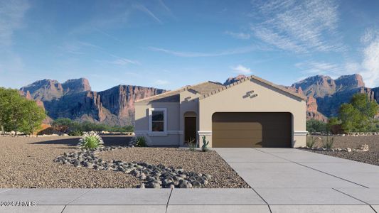 New construction Single-Family house 28141 N Platinum Drive, San Tan Valley, AZ 85143 Baxter- photo 0