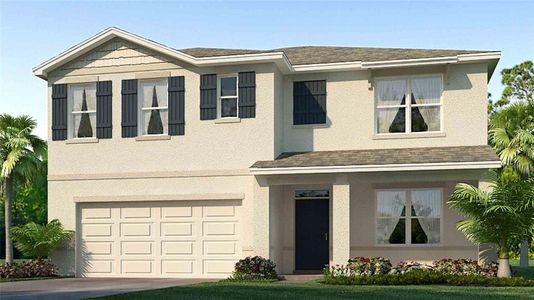 New construction Single-Family house 10967 Quail Grove Way, San Antonio, FL 33576 HAYDEN- photo 0