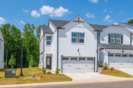 New construction Townhouse house 1617 Flint River Place Se, Smyrna, GA 30126 Jade End Unit- photo 0