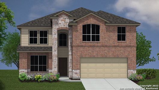 New construction Single-Family house 8425 Knapp Rise, San Antonio, TX 78254 THE STONEWALL- photo 1 1