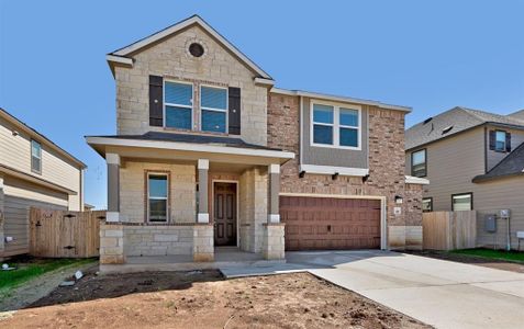 New construction Single-Family house 140 Jarbridge Drive, Kyle, TX 78640 Plan 2412- photo 1 1