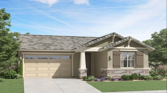 New construction Single-Family house 4219 E Samkay Ln, San Tan Valley, AZ 85143 Sage Plan 4022- photo 1 1