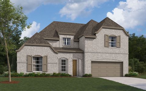 New construction Single-Family house The Fredericksburg  II, 1234 Abbeygreen Road, Forney, TX 75126 - photo