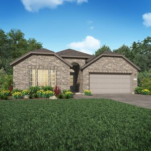 New construction Single-Family house Hanover II, 31403 Dell Valley Lane, Hockley, TX 77447 - photo