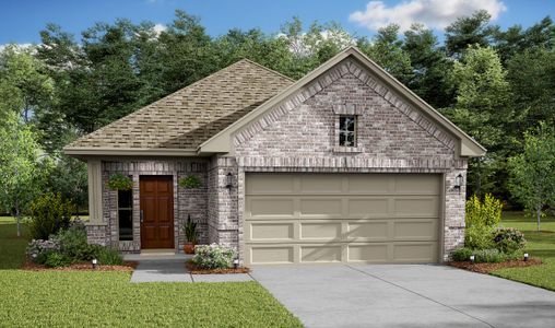 New construction Single-Family house Leopold, 10438 Port Huron Lane, Tomball, TX 77375 - photo