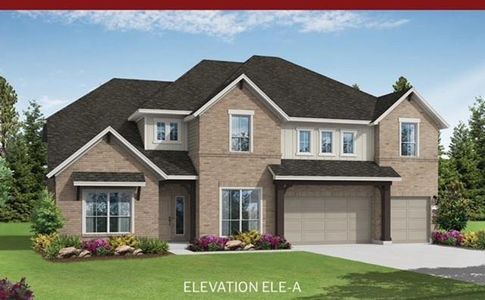 New construction Single-Family house 613 Wolf Ridge Dr, Georgetown, TX 78628 St. Charles II- photo 0