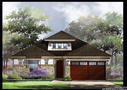 New construction Single-Family house 108 Sanders Creek, Boerne, TX 78006 Bremen- photo 1 1