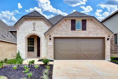 New construction Single-Family house 1753 Glacial Beech Place, Forney, TX 75126 Journey Series - Horizon- photo 0
