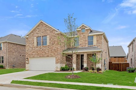 New construction Single-Family house 1713 Gracehill Way, Forney, TX 75126 Knox Homeplan- photo 37 37