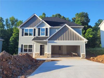 New construction Single-Family house 803 Trestle Creek Court, Temple, GA 30179 The Cumberland - photo