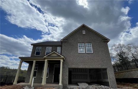 New construction Single-Family house 280 Foxhill Drive, Dawsonville, GA 30534 Savoy Homeplan- photo 0