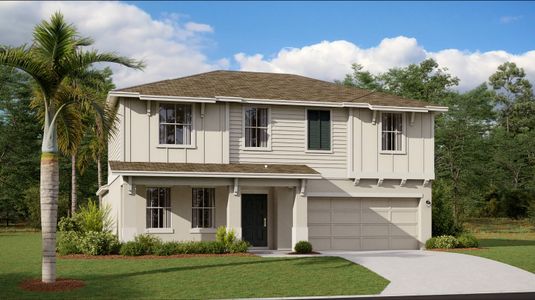 New construction Single-Family house 3937 Ambrose Avenue, Kissimmee, FL 34746 Durham- photo 0